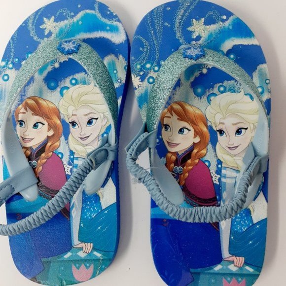 Disney Frozen Flip-Flops🌹 - Picture 1 of 2